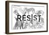 Resist-Stacy Hsu-Framed Art Print