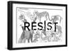 Resist-Stacy Hsu-Framed Art Print