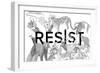 Resist-Stacy Hsu-Framed Art Print