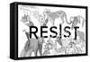 Resist-Stacy Hsu-Framed Stretched Canvas