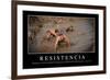 Resistencia. Cita Inspiradora Y Póster Motivacional-null-Framed Photographic Print