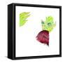 Resisting Nature-Shark Toof-Framed Stretched Canvas