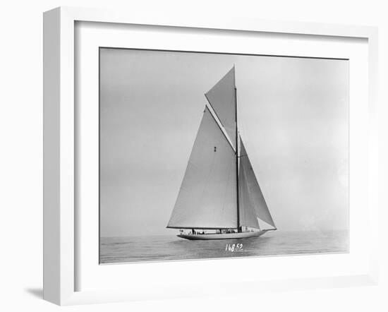 Resolute Sailing-null-Framed Photographic Print