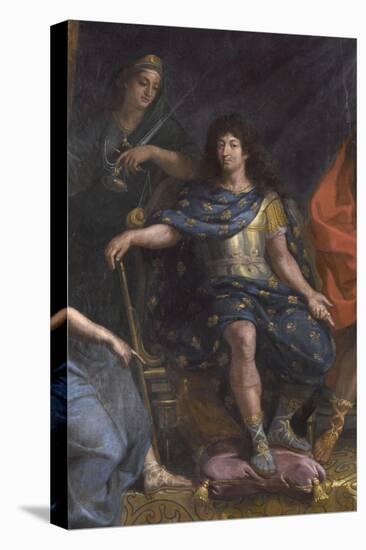 Résolution prise de faire la guerre aux hollandais, 1671-Charles Le Brun-Stretched Canvas