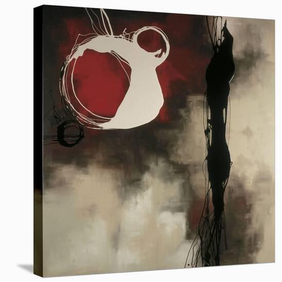 Resonance in Red-Laurie Maitland-Stretched Canvas