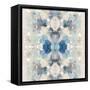 Resonate Blue and Aqua-Ellie Roberts-Framed Stretched Canvas