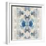 Resonate Blue and Aqua-Ellie Roberts-Framed Art Print