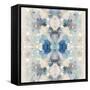 Resonate Blue and Aqua-Ellie Roberts-Framed Stretched Canvas