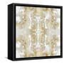 Resonate in Gold I-Ellie Roberts-Framed Stretched Canvas