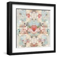 Resonate Pink and Blue-Ellie Roberts-Framed Art Print