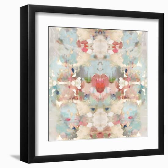 Resonate Pink and Blue-Ellie Roberts-Framed Art Print