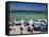 Resort Beach, Baja Sardinia, Sardinia, Italy-Walter Bibikow-Framed Stretched Canvas