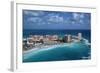 Resort Hotels in Cancun-Danny Lehman-Framed Photographic Print