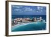 Resort Hotels in Cancun-Danny Lehman-Framed Photographic Print