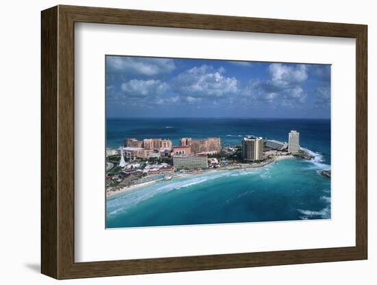 Resort Hotels in Cancun-Danny Lehman-Framed Photographic Print