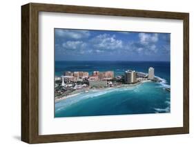 Resort Hotels in Cancun-Danny Lehman-Framed Photographic Print