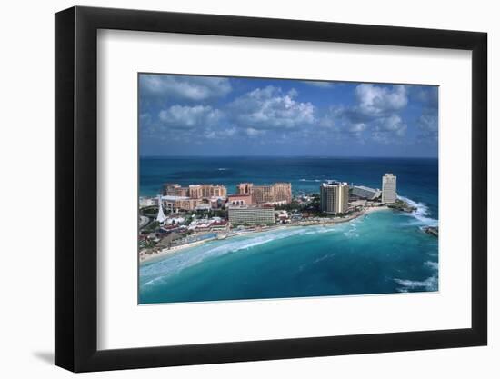 Resort Hotels in Cancun-Danny Lehman-Framed Photographic Print