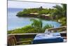 Resort on the Water, Roatan Island, Honduras-Keren Su-Mounted Photographic Print