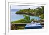 Resort on the Water, Roatan Island, Honduras-Keren Su-Framed Photographic Print