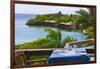 Resort on the Water, Roatan Island, Honduras-Keren Su-Framed Photographic Print