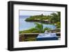 Resort on the Water, Roatan Island, Honduras-Keren Su-Framed Photographic Print