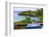 Resort on the Water, Roatan Island, Honduras-Keren Su-Framed Photographic Print