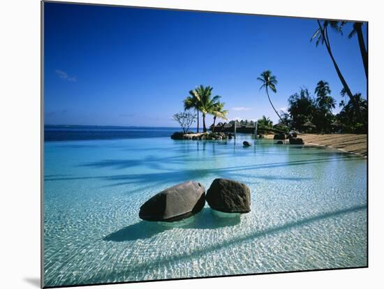 Resort Tahiti French Polynesia-null-Mounted Photographic Print