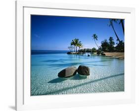 Resort Tahiti French Polynesia-null-Framed Photographic Print