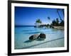 Resort Tahiti French Polynesia-null-Framed Photographic Print