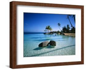 Resort Tahiti French Polynesia-null-Framed Photographic Print