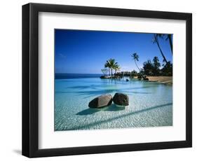 Resort Tahiti French Polynesia-null-Framed Photographic Print