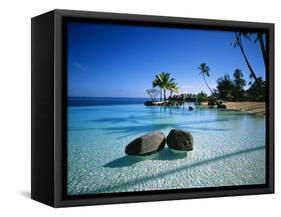 Resort Tahiti French Polynesia-null-Framed Stretched Canvas