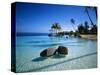 Resort Tahiti French Polynesia-null-Stretched Canvas