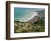 Resort Town and View of Adriatic Sea, Fossacesia Marina, Abruzzo, Italy-Walter Bibikow-Framed Photographic Print