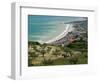 Resort Town and View of Adriatic Sea, Fossacesia Marina, Abruzzo, Italy-Walter Bibikow-Framed Photographic Print