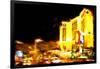 Resort Vegas - In the Style of Oil Painting-Philippe Hugonnard-Framed Giclee Print