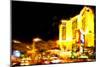 Resort Vegas - In the Style of Oil Painting-Philippe Hugonnard-Mounted Giclee Print