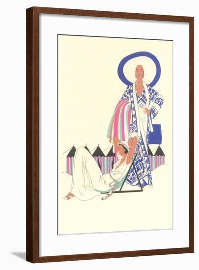 Resort Wear-null-Framed Art Print