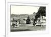 Resort with Tiny Cabins-Found Image Press-Framed Photographic Print