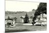 Resort with Tiny Cabins-Found Image Press-Mounted Photographic Print