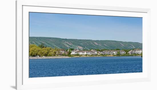 Resorts and apartment buildings in Collingwood, Ontario, Canada-null-Framed Photographic Print