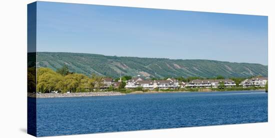 Resorts and apartment buildings in Collingwood, Ontario, Canada-null-Stretched Canvas