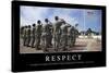 Respect: Citation Et Affiche D'Inspiration Et Motivation-null-Stretched Canvas