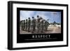 Respect: Citation Et Affiche D'Inspiration Et Motivation-null-Framed Photographic Print