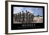 Respect: Citation Et Affiche D'Inspiration Et Motivation-null-Framed Photographic Print