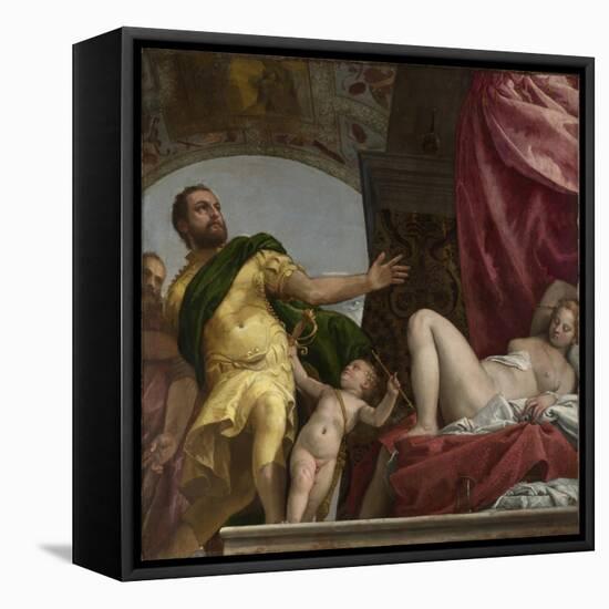 Respect (From Four Allegories of Lov), Ca. 1575-Paolo Veronese-Framed Stretched Canvas