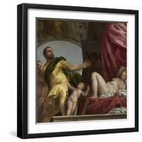 Respect (From Four Allegories of Lov), Ca. 1575-Paolo Veronese-Framed Giclee Print