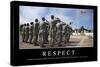 Respect: Inspirational Quote and Motivational Poster-null-Stretched Canvas