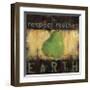 Respect Mother Earth-Wani Pasion-Framed Giclee Print