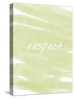 Respect Paint Lime-Melody Hogan-Stretched Canvas